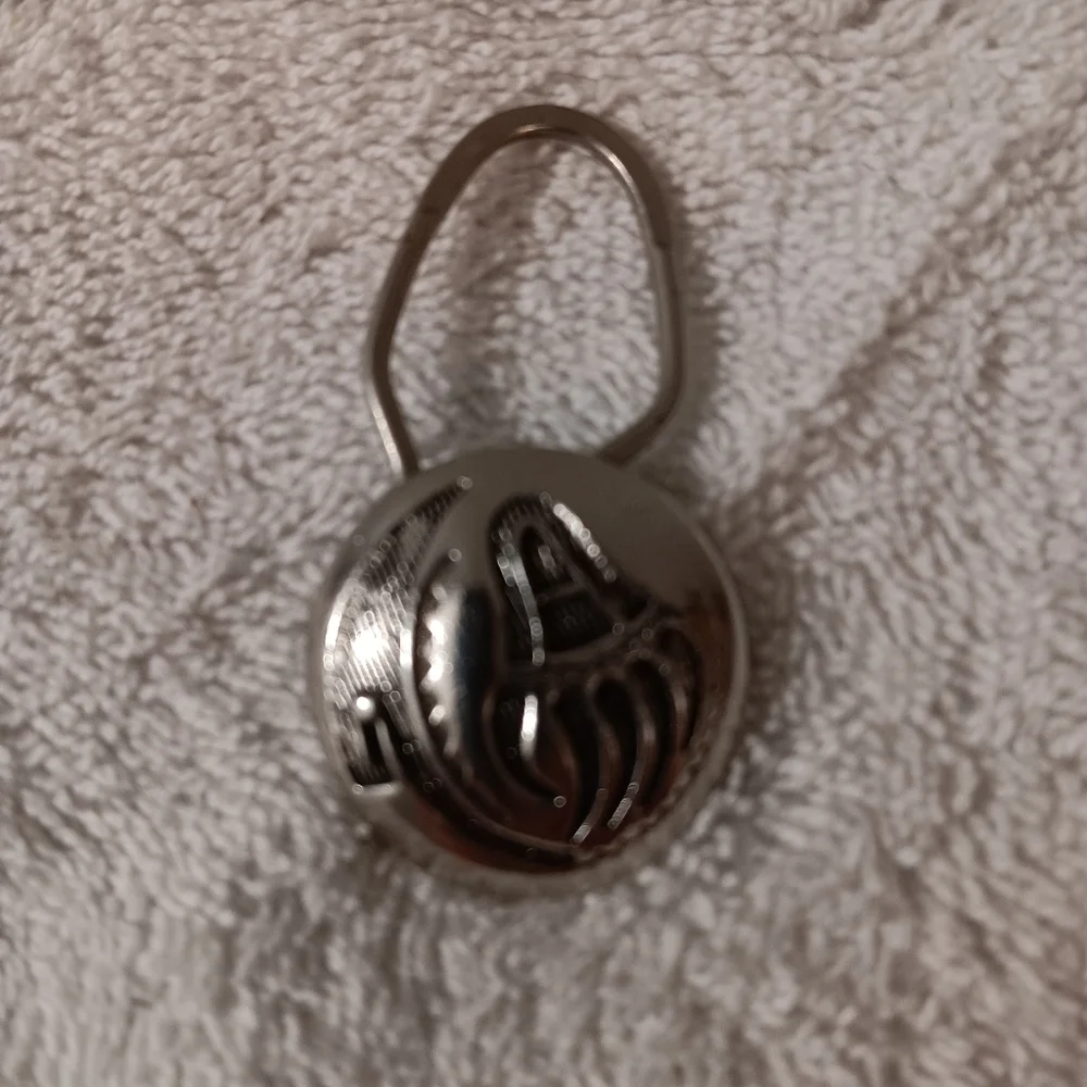 Silver Phone Ring Holder
